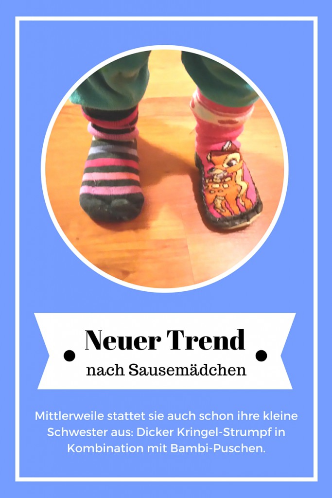 Trend unterschiedliche Socken