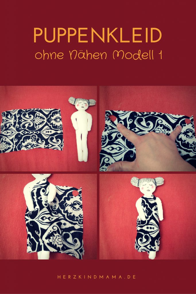 puppenkleid ohne nähen modell 1