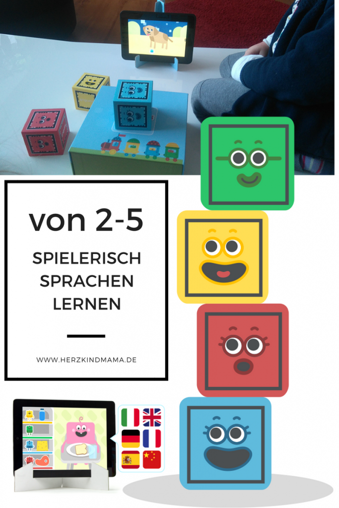 Sprach-Spiel Kinder von 2 bis 5 App interaktiv