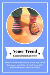 Trend unterschiedliche Socken