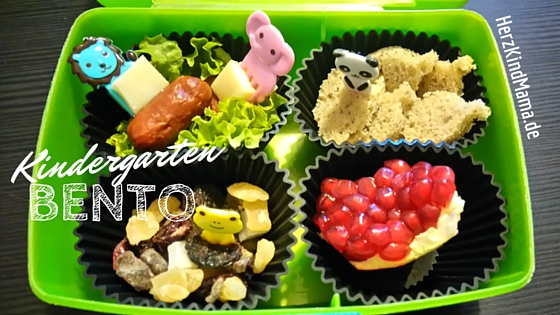 Brotbox Bento Granatapfel Trockenobst