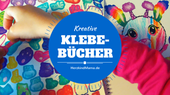 Kreative Klebe-Bücher Sticker-Bücher zum kreativ werden