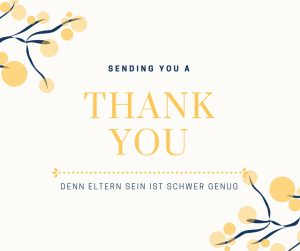 Thank you Eltern HerzKindMama Mamablog