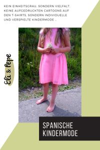 Spanische Kindermode Sommerkleid Eli und Pepe