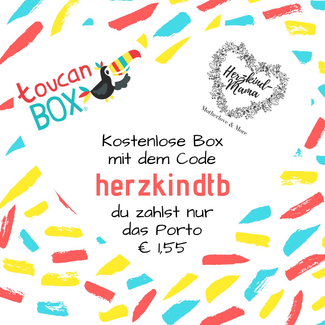 Bastelbox kostenlos testen bestellen Toucan Box Code